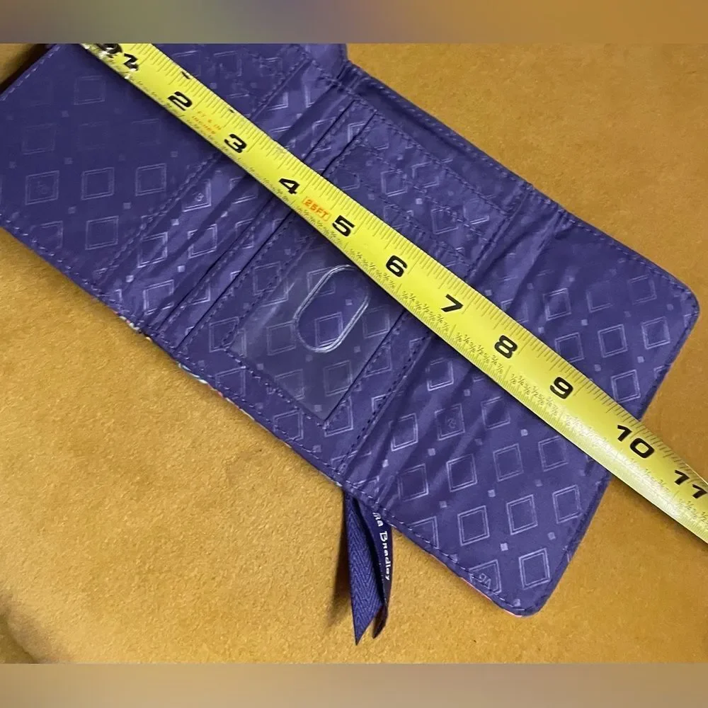 Vera Bradley Wallet Batik Leaves
